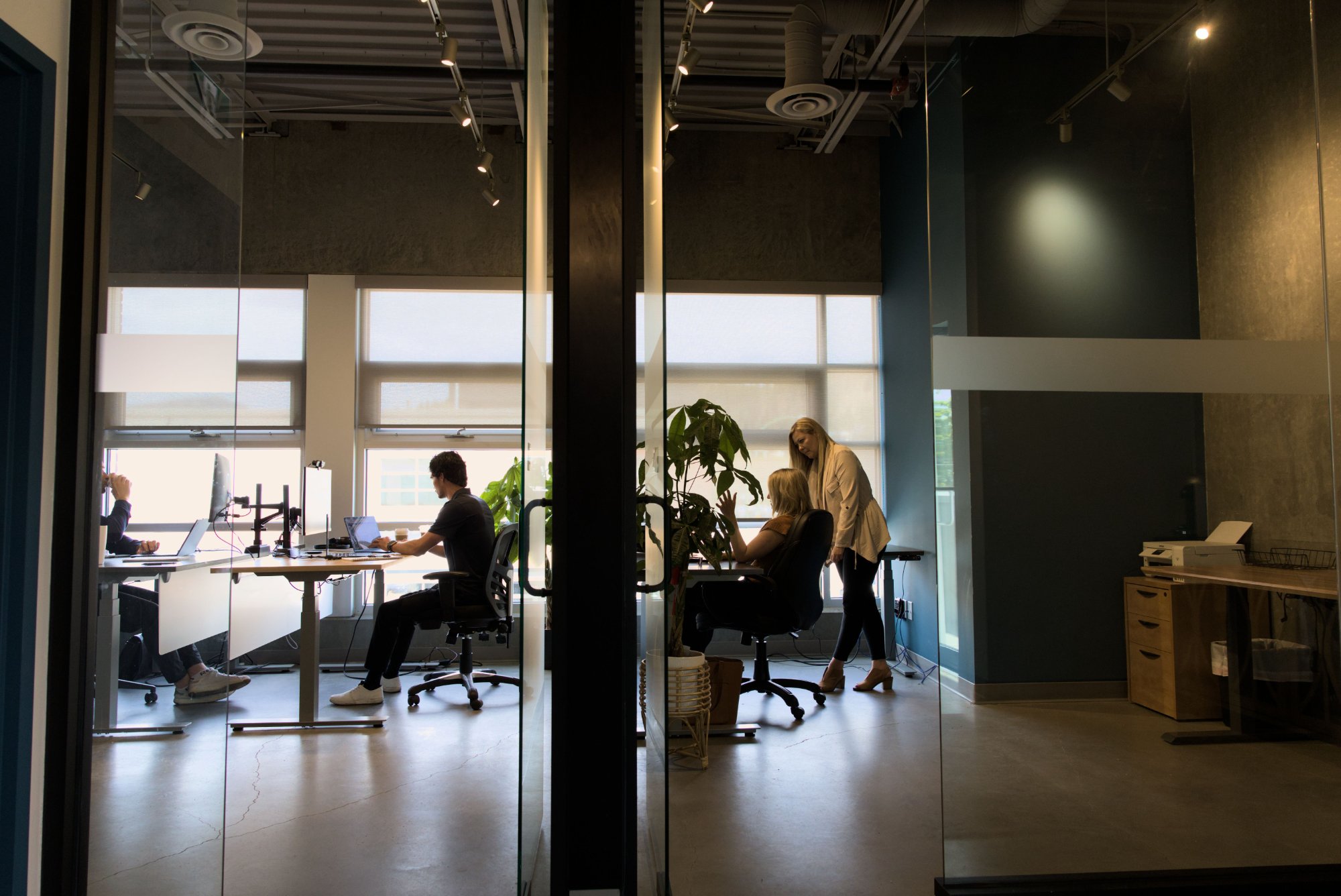 Insight Planning team collaborating in the office